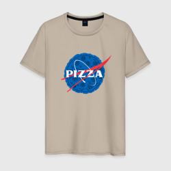 Мужская футболка хлопок Pizza x NASA