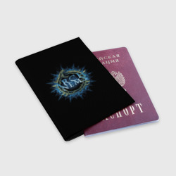 Обложка для паспорта матовая кожа Arch Enemy Snake - фото 2