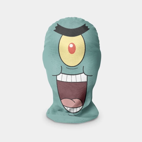 Маска карнавальная 3D Планктон злодей