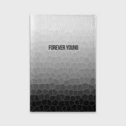 Обложка для паспорта матовая кожа Forever young 