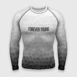 Мужской рашгард 3D Forever young 