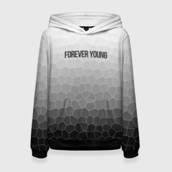 Женская толстовка 3D Forever young 