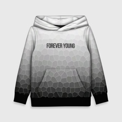 Детская толстовка 3D Forever young 