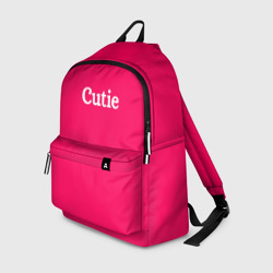 Рюкзак 3D Милашка ярко-розовый