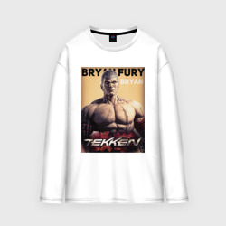 Мужской лонгслив oversize хлопок Tekken 8 Bryan Fury 