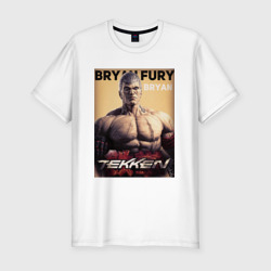 Мужская футболка хлопок Slim Tekken 8 Bryan Fury 