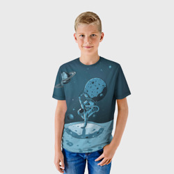 Детская футболка 3D Космический брейк - фото 2