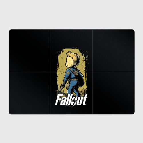 Магнитный плакат 3Х2 Fallout boy