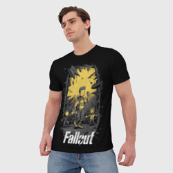 Мужская футболка 3D Fallout boys - фото 2