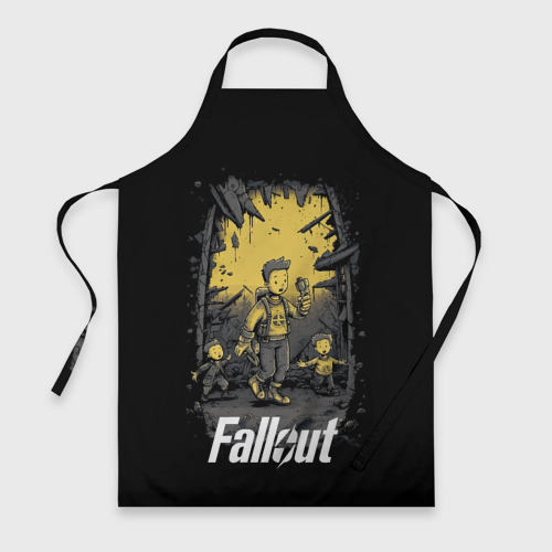 Фартук 3D Fallout boys