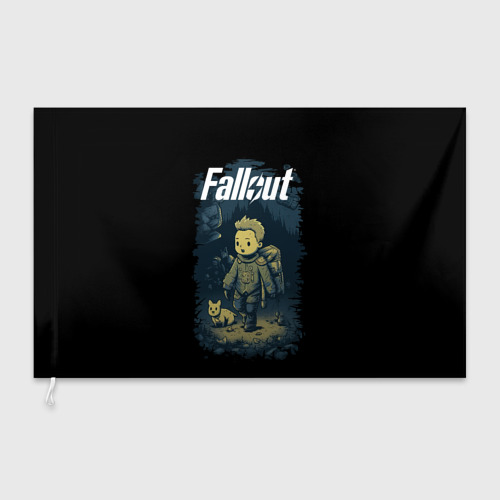 Флаг 3D Fallout  boy - фото 3
