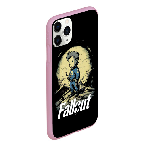 Чехол для iPhone 11 Pro Max матовый с принтом Fallout      boy, вид сбоку #3
