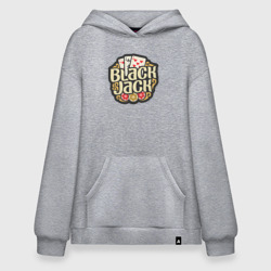 Худи SuperOversize хлопок Blackjack