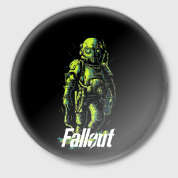 Значок Fallout  green 