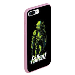 Чехол для iPhone 7Plus/8 Plus матовый Fallout  green  - фото 2