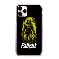 Чехол для iPhone 11 Pro Max матовый Fallout green style