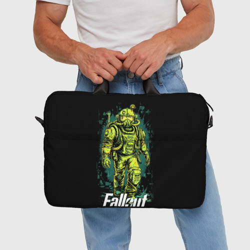 Сумка для ноутбука 3D Fallout  poster game, цвет 3D печать - фото 5