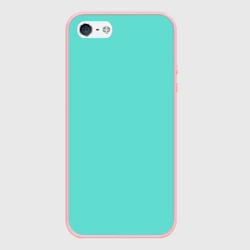 Чехол для iPhone 5/5S матовый Цвет Тиффани