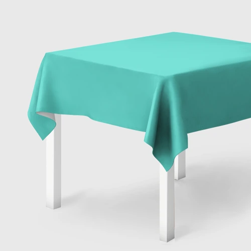 Скатерть 3D Цвет Тиффани