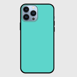 Чехол для iPhone 13 Pro Max Цвет Тиффани