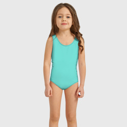 Детский купальник 3D Цвет Тиффани