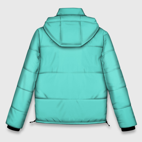 Мужская зимняя куртка 3D Цвет Тиффани, цвет черный - фото 2