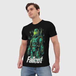 Мужская футболка 3D Fallout  poster   style - фото 2
