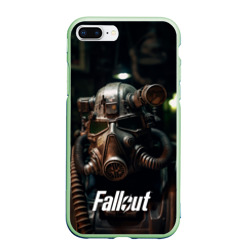 Чехол для iPhone 7Plus/8 Plus матовый Fallout man