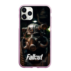 Чехол для iPhone 11 Pro Max матовый Fallout man