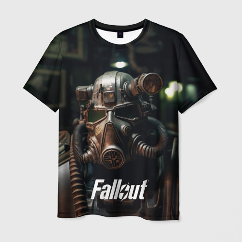 Мужская футболка 3D Fallout man, цвет 3D печать