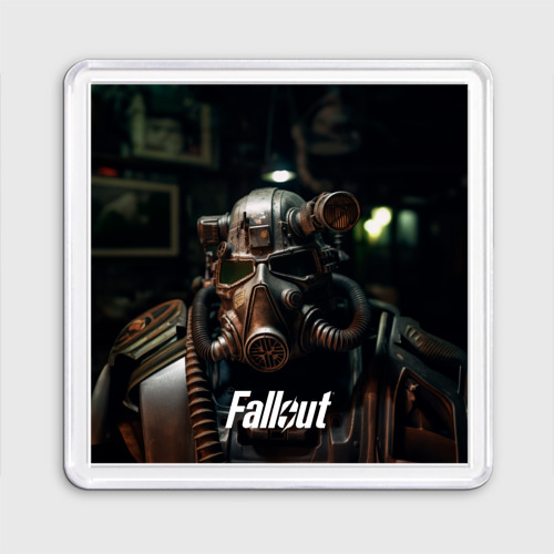 Магнит 55*55 Fallout man