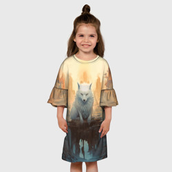 Детское платье 3D Великий волк Сиф - фото 2