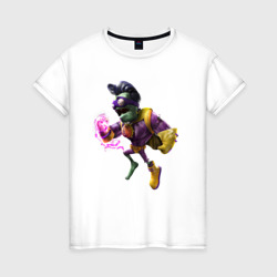 Женская футболка хлопок Зомби-супергерой