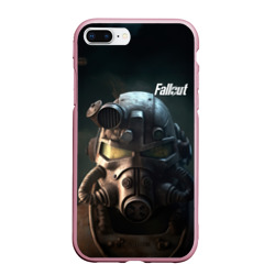 Чехол для iPhone 7Plus/8 Plus матовый Fallout   game