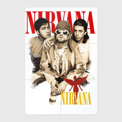 Магнитный плакат 2Х3 Nirvana rock band