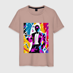 Казино арт – Мужская футболка хлопок с принтом купить со скидкой в -20%