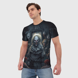 Мужская футболка 3D Страшно весёлая компания  - фото 2