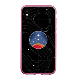 Чехол для iPhone XS Max матовый The Constellation