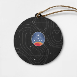 Деревянная игрушка круг The Constellation