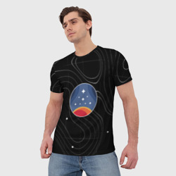 Мужская футболка 3D The Constellation - фото 2
