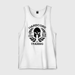 Мужская майка хлопок Traning hardcore black