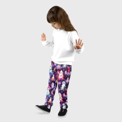 Детские брюки 3D Хэллоуин Акварельные привидения - фото 2