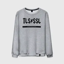 Мужской свитшот хлопок TLS/SSL