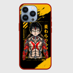 Чехол для iPhone 13 Pro Киборг Луффи - One Piece