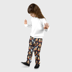 Детские брюки 3D Акварельные приведения - фото 2