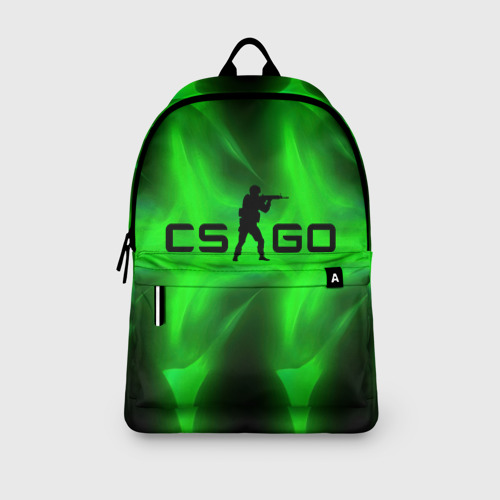Рюкзак 3D CSGO  green  logo - фото 4