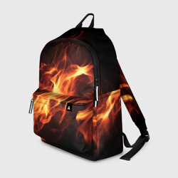 Рюкзак 3D Огненный фон