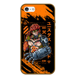 Чехол для iPhone 5/5S матовый Киборг Юстасс Кид - One Piece