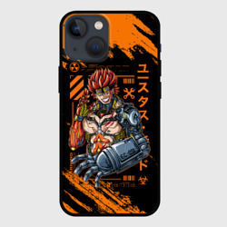 Чехол для iPhone 13 mini Киборг Юстасс Кид - One Piece