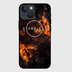 Чехол для iPhone 13 mini Starfield   fire logo